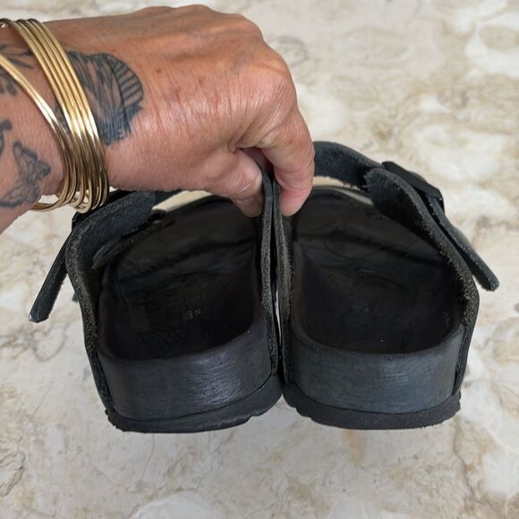 Birkenstock Arizona Natural Leather Black - Picture 8 of 13